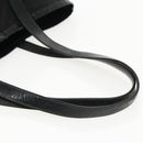 PRADA Tote Bag Nylon Black Silver Auth ep6175-7