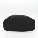 PRADA Tote Bag Nylon Black Silver Auth ep6175-5