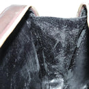 GUCCI Bamboo Vanity Pouch Enamel 2way Brown Gold 000 270 0323 Auth ep6182-21