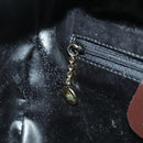 GUCCI Bamboo Vanity Pouch Enamel 2way Brown Gold 000 270 0323 Auth ep6182-22