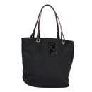 FENDI Hand Bag Nylon Black Auth ep6199-1