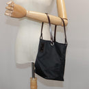 FENDI Hand Bag Nylon Black Auth ep6199-21