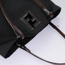 FENDI Hand Bag Nylon Black Auth ep6199-6
