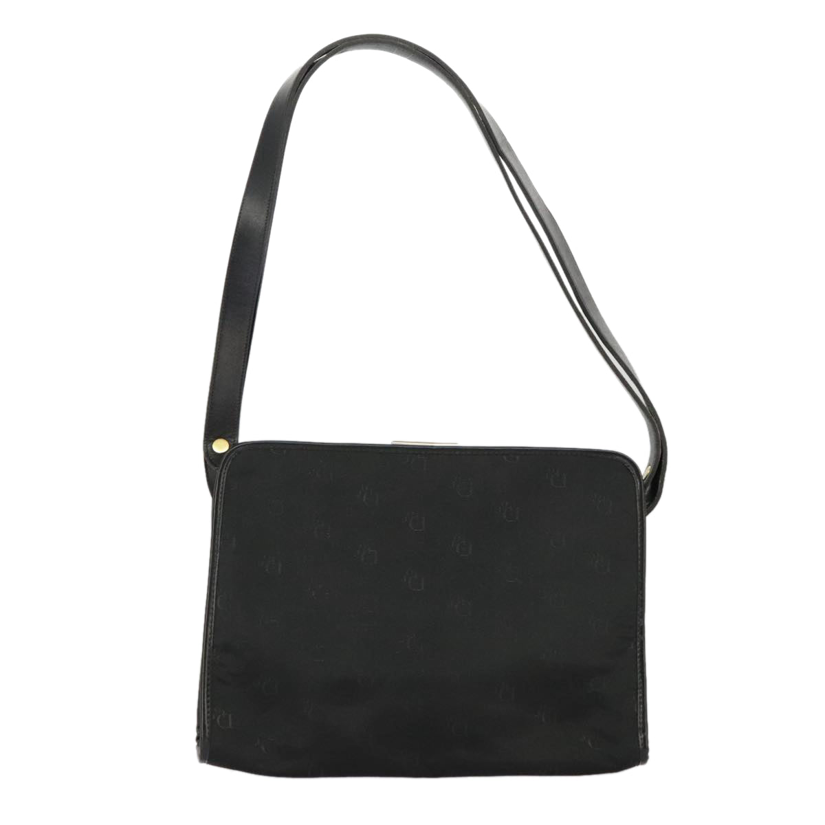 Christian Dior Shoulder Bag Nylon Black Auth ep6205 - 0