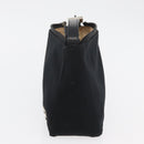 FENDI Hand Bag Nylon Black Silver Auth ep6217-3