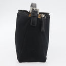 FENDI Hand Bag Nylon Black Silver Auth ep6217-4