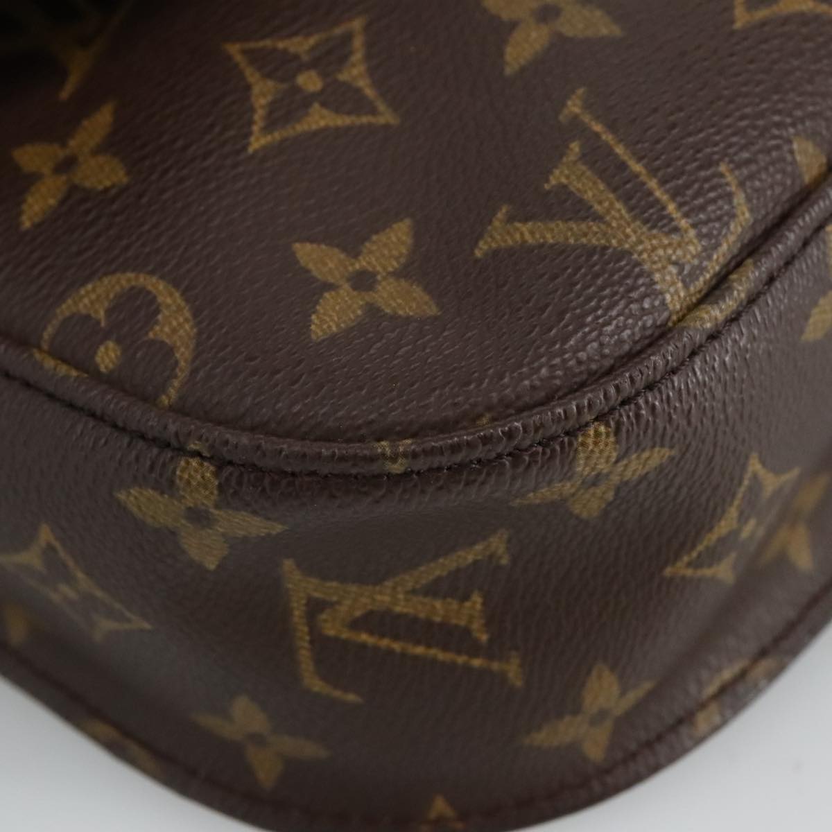 LOUIS VUITTON Monogram Saint Cloud GM Shoulder Bag M51242 LV Auth ep6219