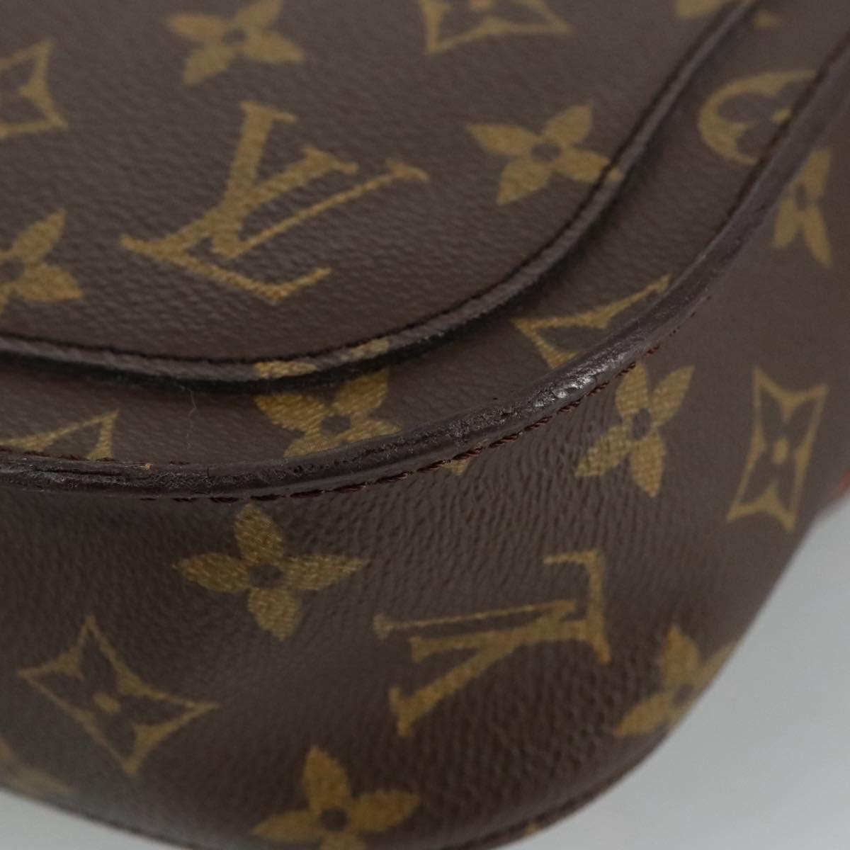 LOUIS VUITTON Monogram Saint Cloud GM Shoulder Bag M51242 LV Auth ep6219