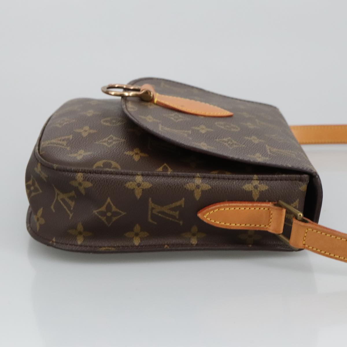 LOUIS VUITTON Monogram Saint Cloud GM Shoulder Bag M51242 LV Auth ep6219