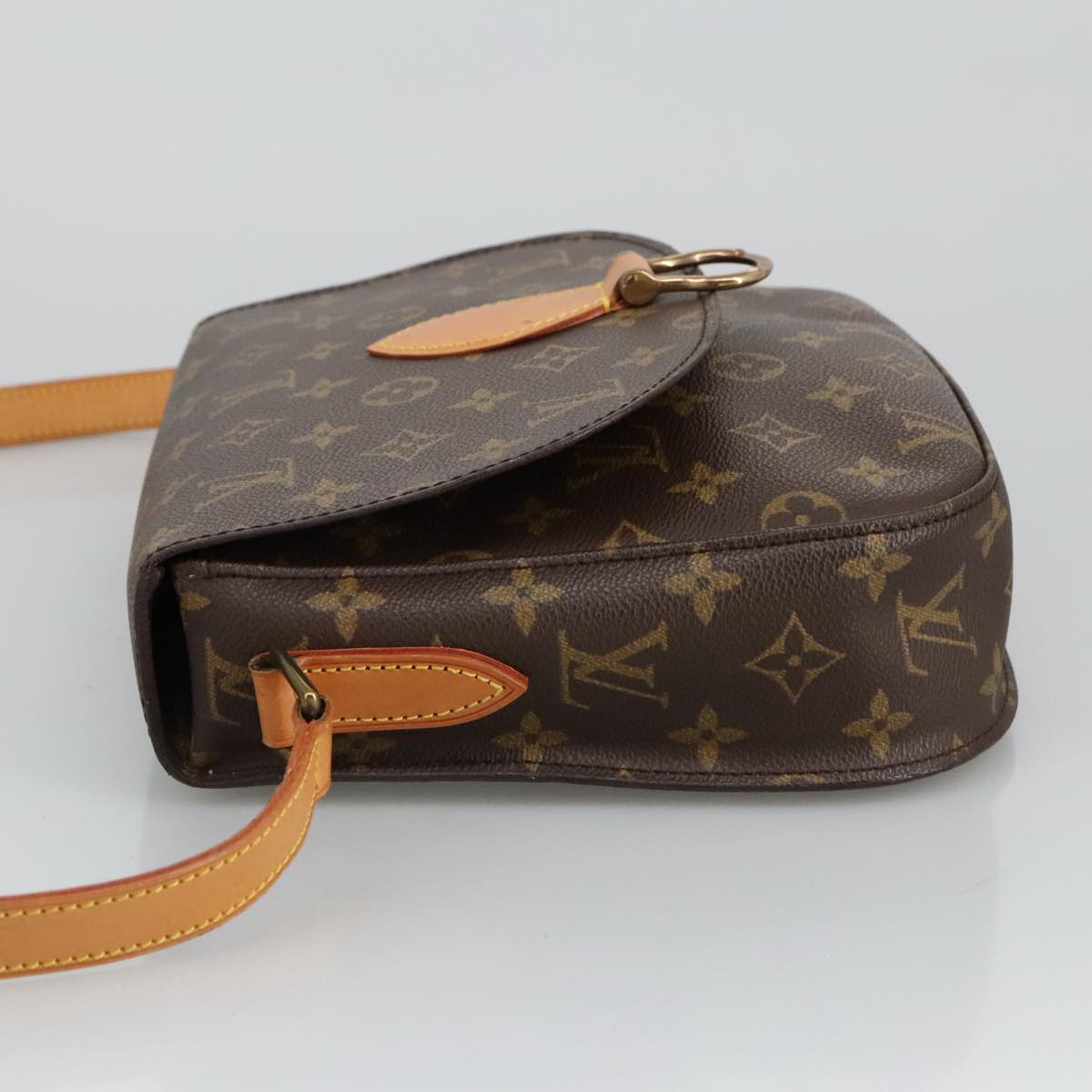 LOUIS VUITTON Monogram Saint Cloud GM Shoulder Bag M51242 LV Auth ep6219