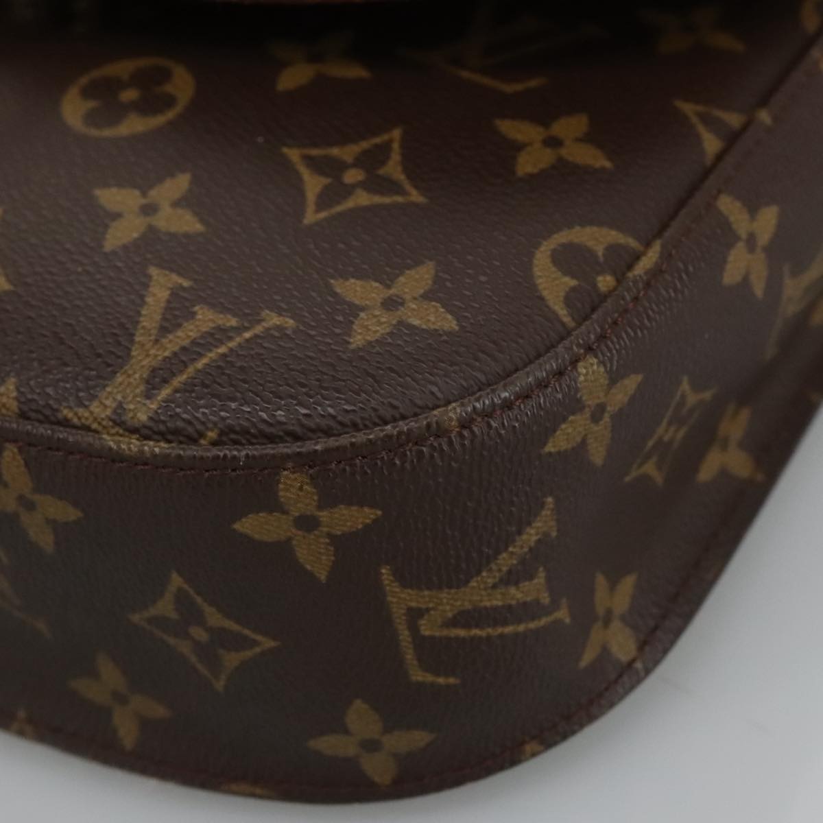 LOUIS VUITTON Monogram Saint Cloud GM Shoulder Bag M51242 LV Auth ep6226