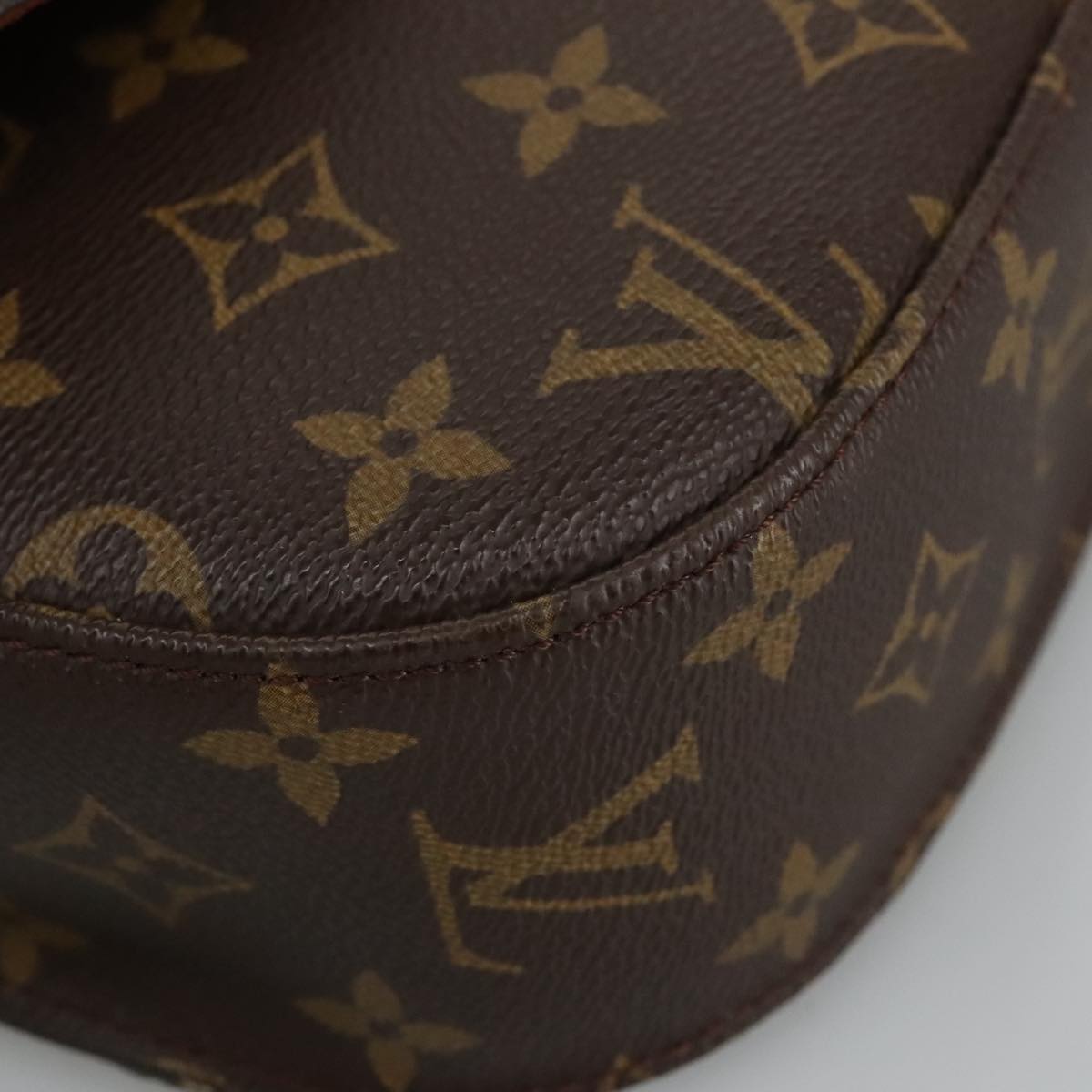 LOUIS VUITTON Monogram Saint Cloud GM Shoulder Bag M51242 LV Auth ep6226