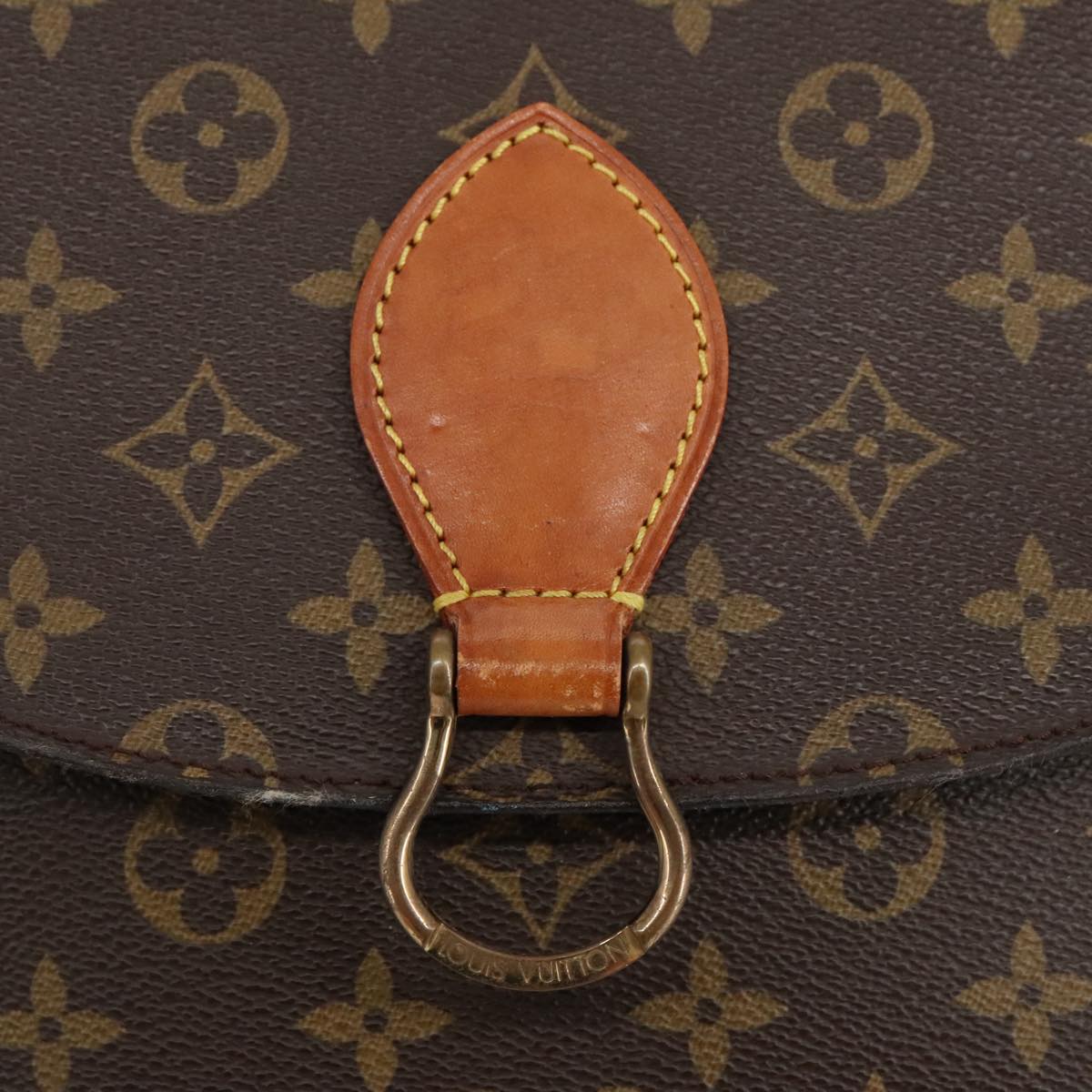 LOUIS VUITTON Monogram Saint Cloud GM Shoulder Bag M51242 LV Auth ep6226