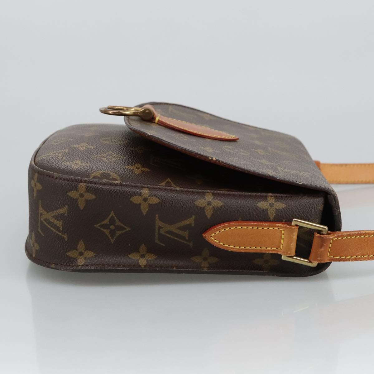 LOUIS VUITTON Monogram Saint Cloud GM Shoulder Bag M51242 LV Auth ep6226