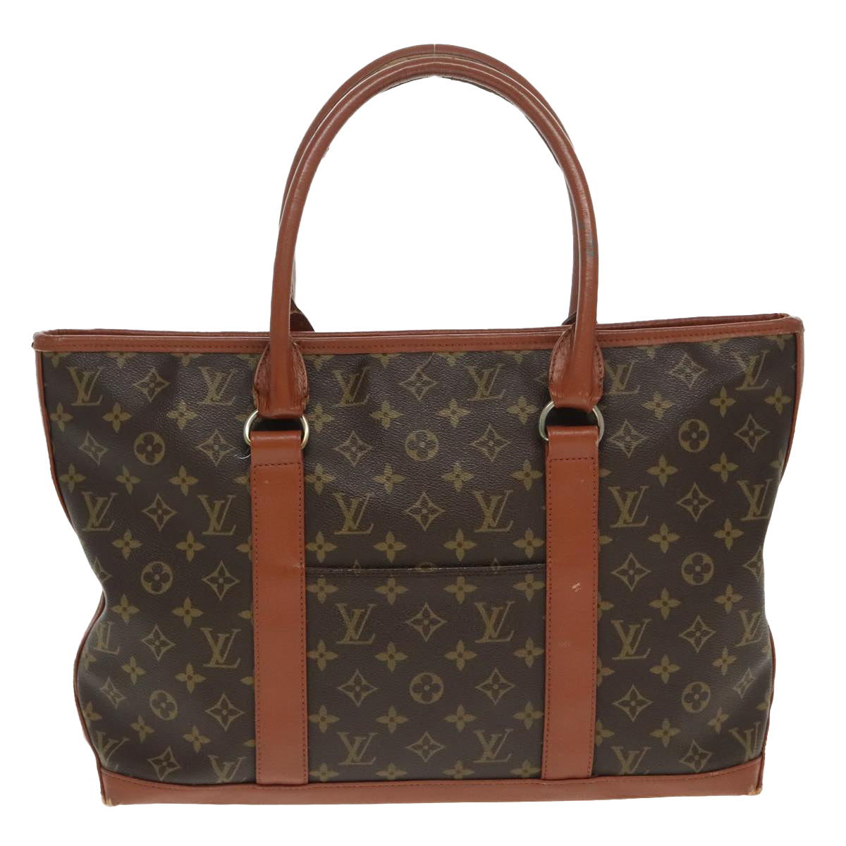 LOUIS VUITTON Monogram Sac Weekend PM Tote Bag M42425 LV Auth ep6231 - 0