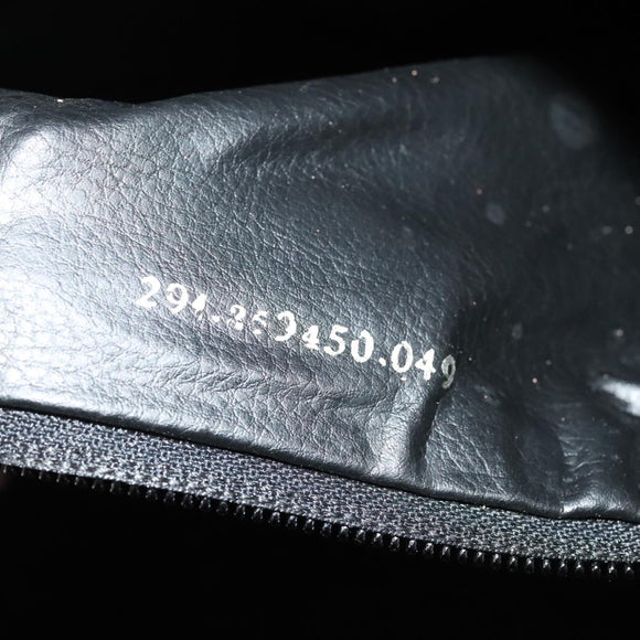 FENDI Pecan Canvas Boston Bag 2way Brown Black gold Auth ep6281