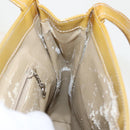 GUCCI Shoulder Bag Enamel Yellow Silver 007 2046 0281 Auth ep6283-19