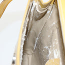 GUCCI Shoulder Bag Enamel Yellow Silver 007 2046 0281 Auth ep6283-20