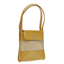 GUCCI Shoulder Bag Enamel Yellow Silver 007 2046 0281 Auth ep6283-1