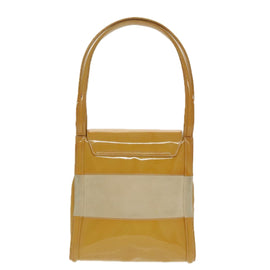 GUCCI Shoulder Bag Enamel Yellow Silver 007 2046 0281 Auth ep6283 - 0