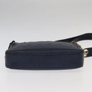 CHANEL Matelasse Chain Shoulder Bag Caviar Skin Navy Gold CC Auth ep6286-5