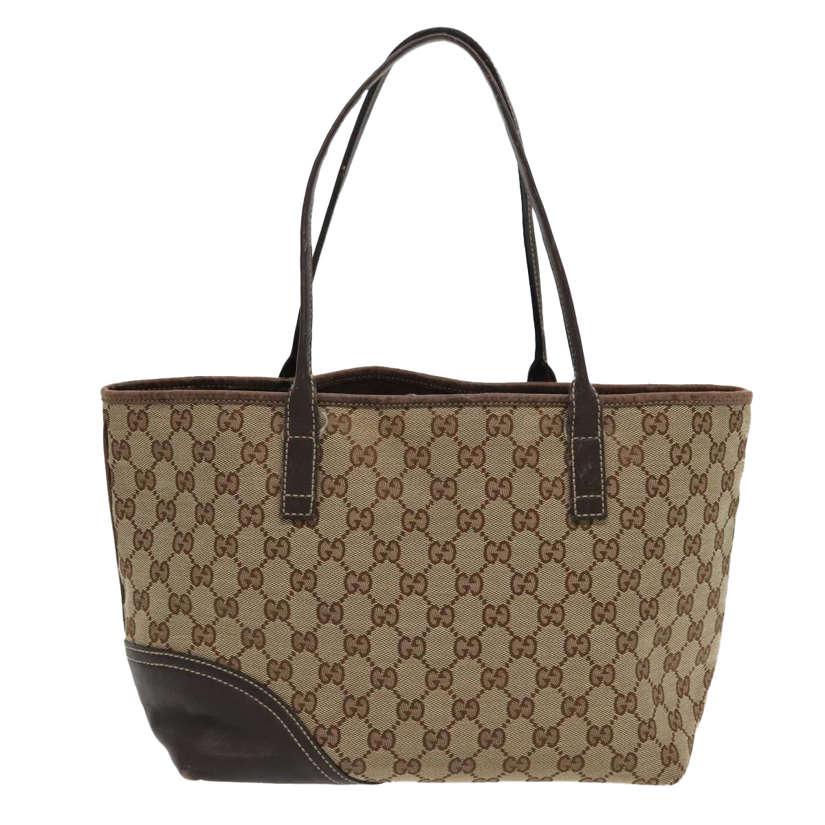 GUCCI GG Canvas Tote Bag Beige 169945 Auth ep6291 - 0