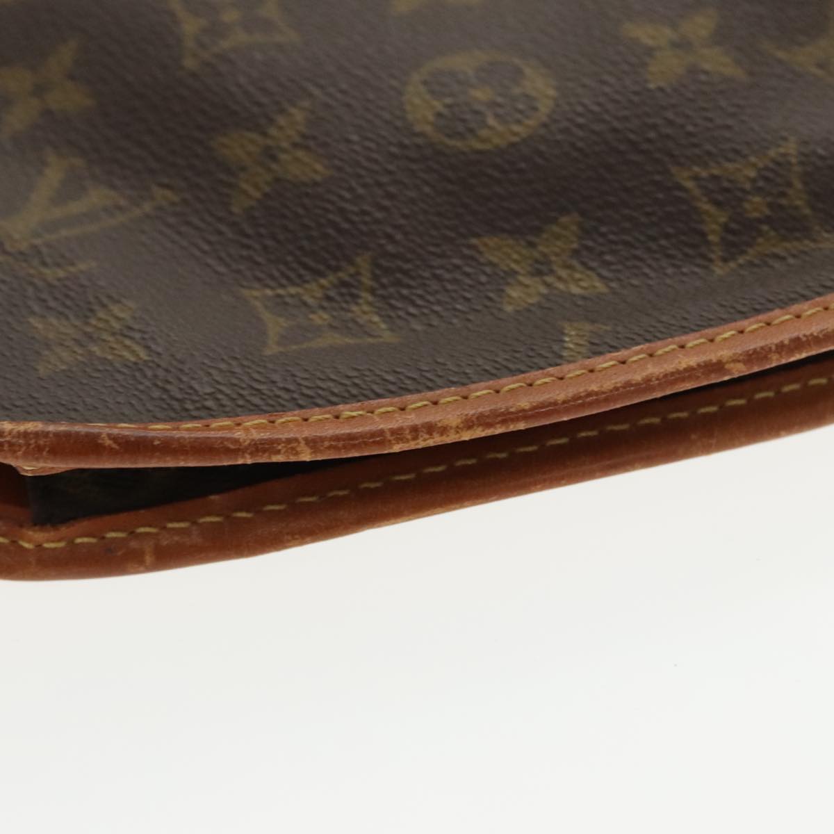 LOUIS VUITTON Monogram Racket Case LV Auth ep6293