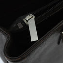 BURBERRY Hand Bag Leather Brown Silver Auth ep6308-14