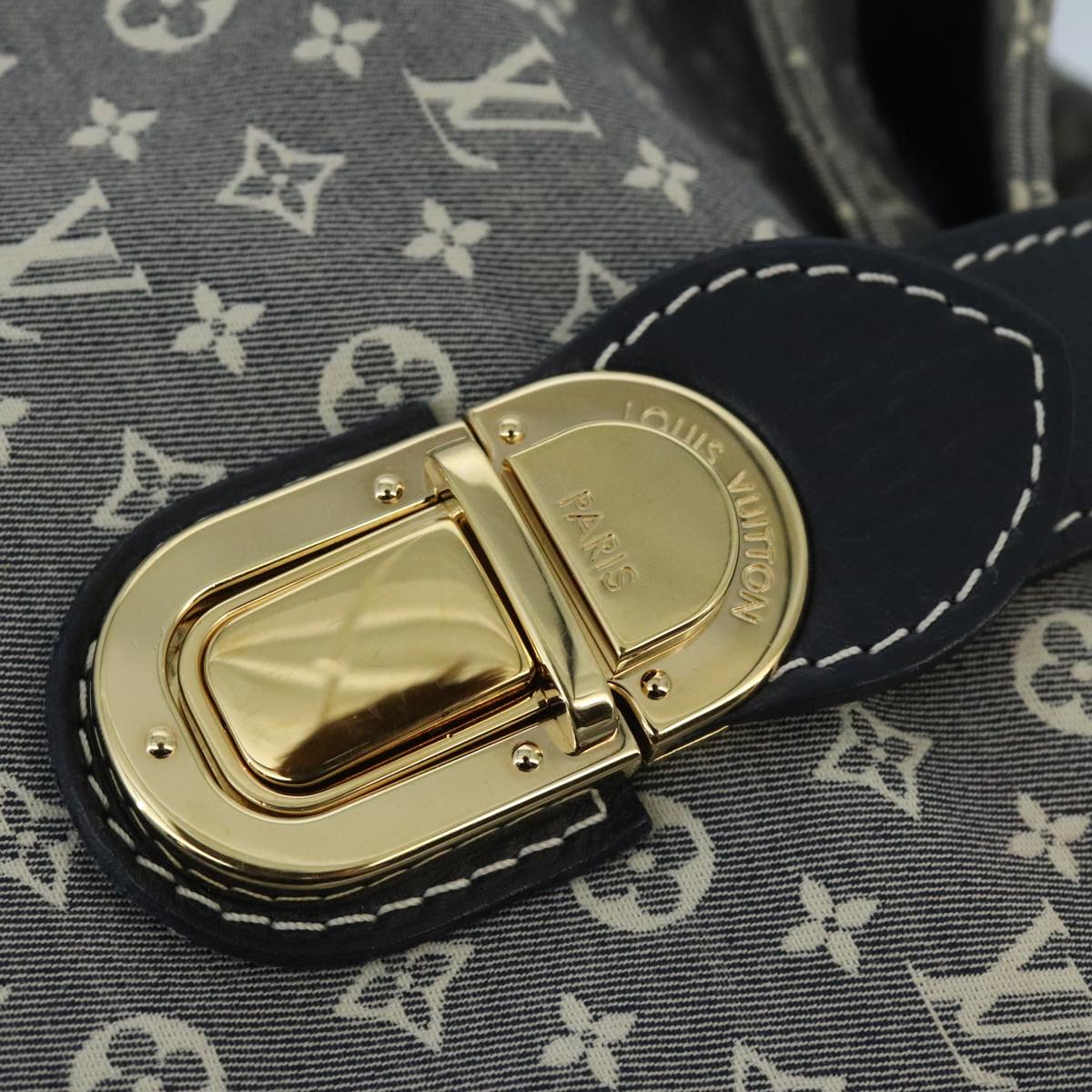 LOUIS VUITTON Monogram Idylle Romance Bag Gray Uncle M56700 LV Auth ep6317