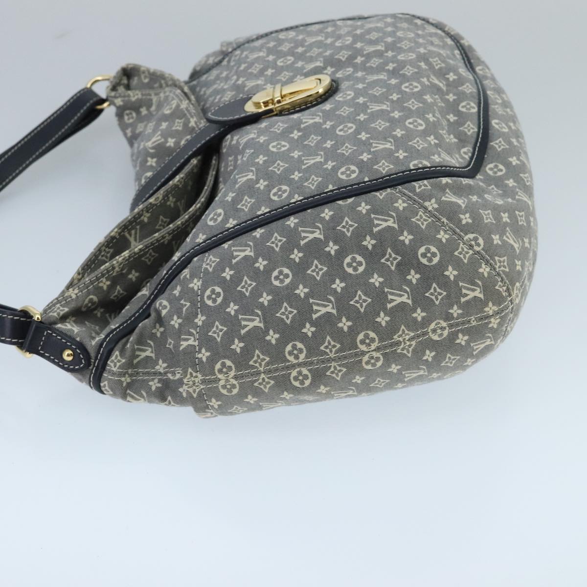 LOUIS VUITTON Monogram Idylle Romance Bag Gray Uncle M56700 LV Auth ep6317