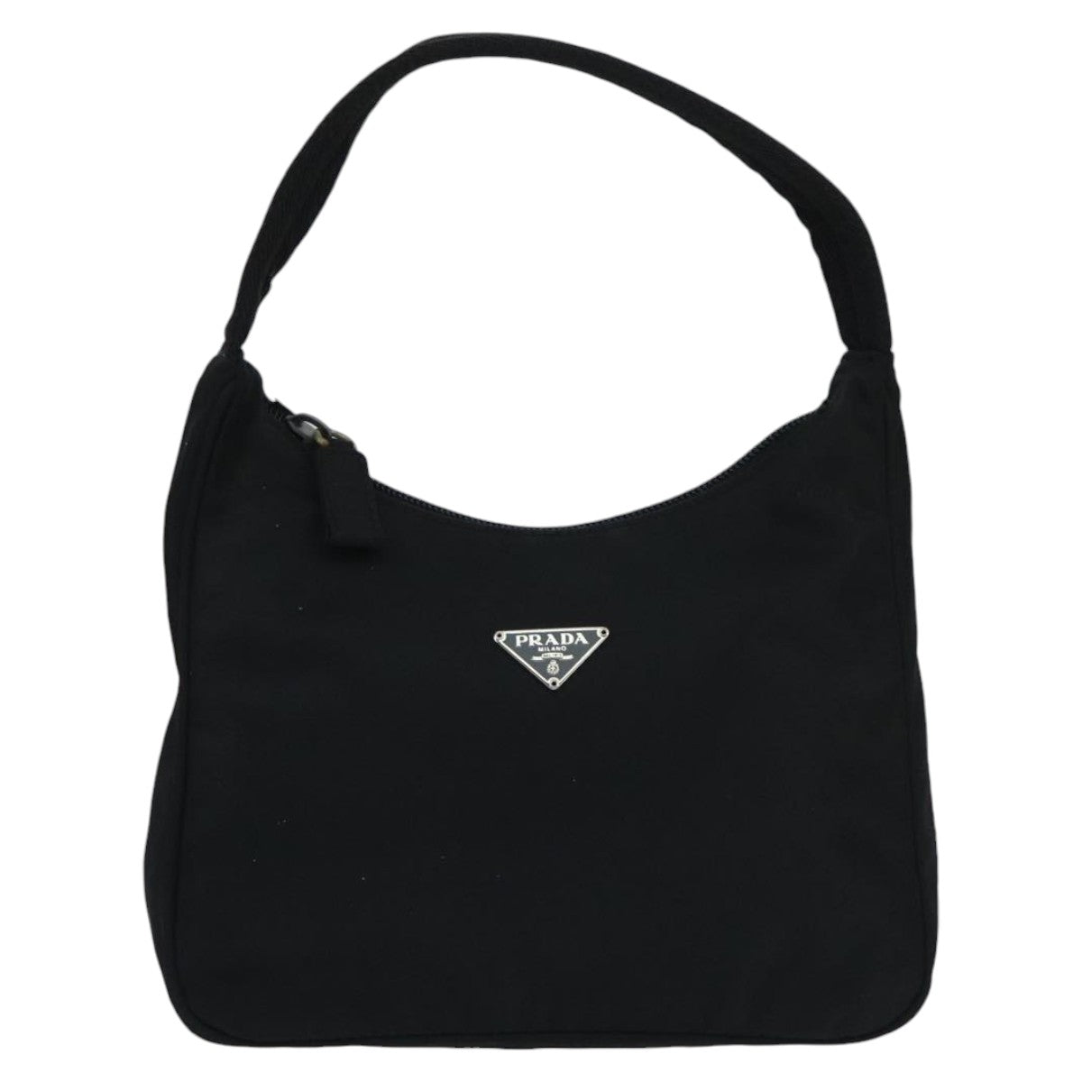 PRADA Hand Bag Nylon Black Auth ep6318