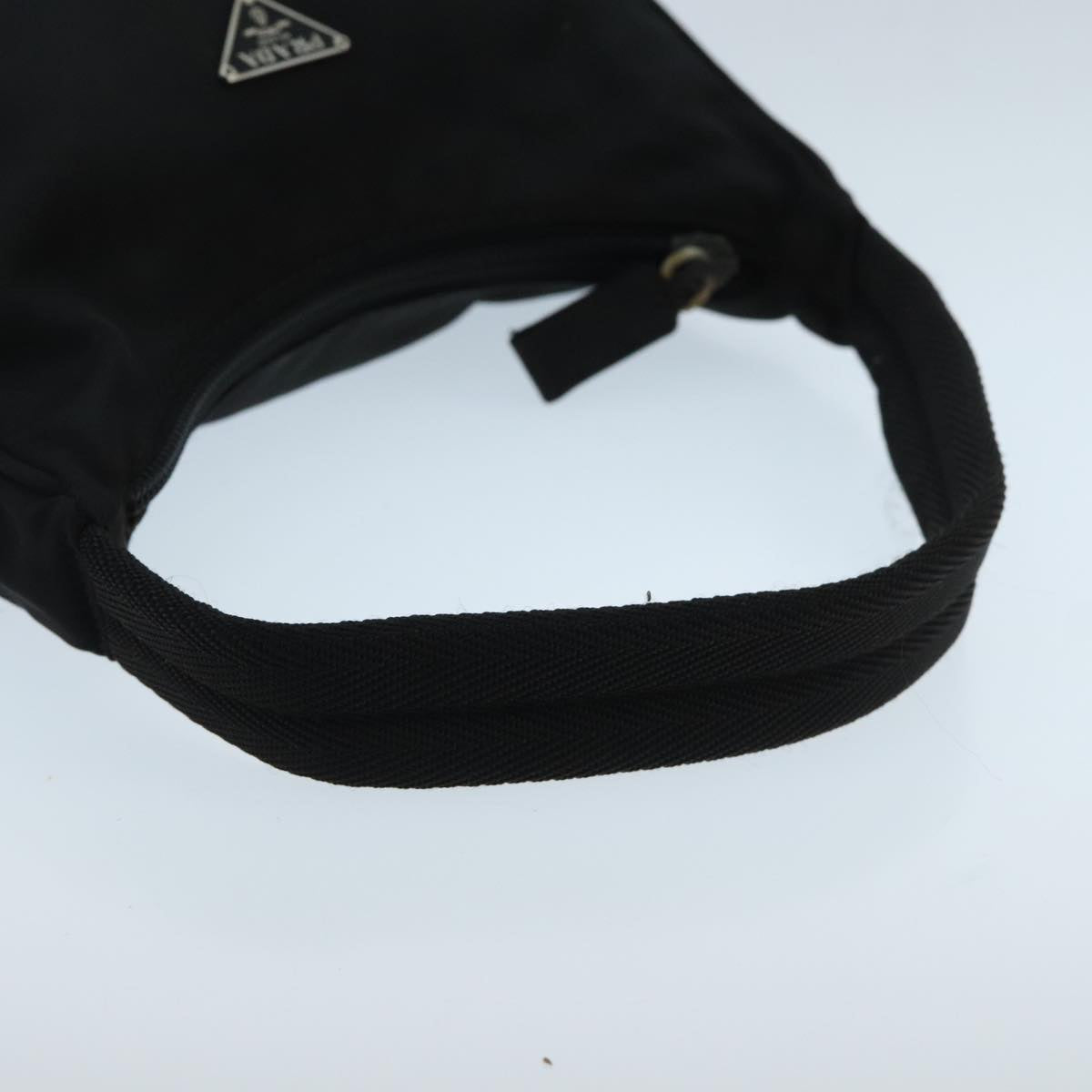 PRADA Hand Bag Nylon Black Auth ep6318