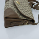 GUCCI GG Plus Supreme Shoulder Bag PVC Beige Gold Auth ep6338-3