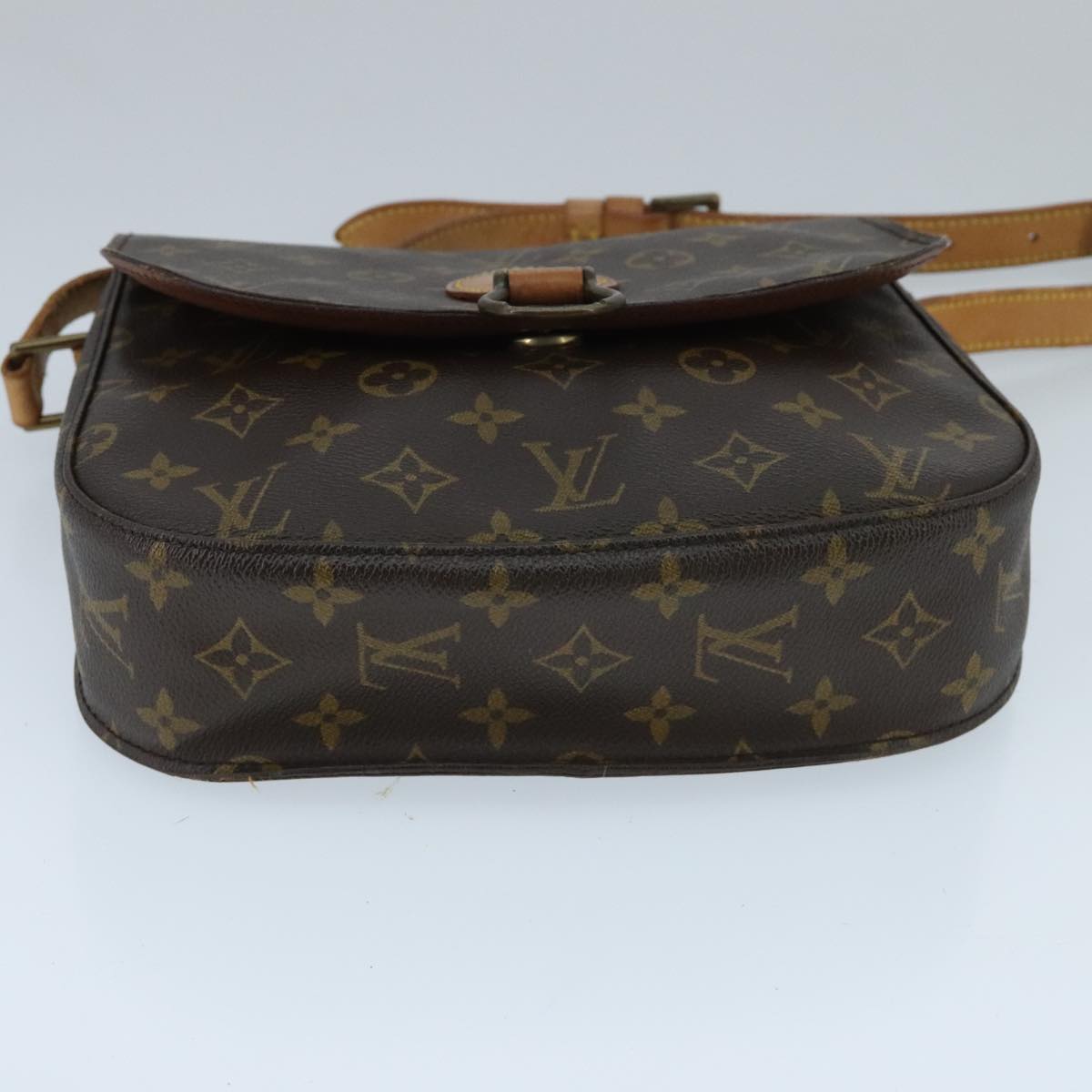 LOUIS VUITTON Monogram Saint Cloud GM Shoulder Bag M51242 LV Auth ep6348