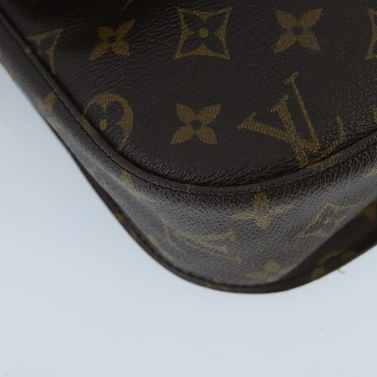 LOUIS VUITTON Monogram Saint Cloud GM Shoulder Bag M51242 LV Auth ep6348