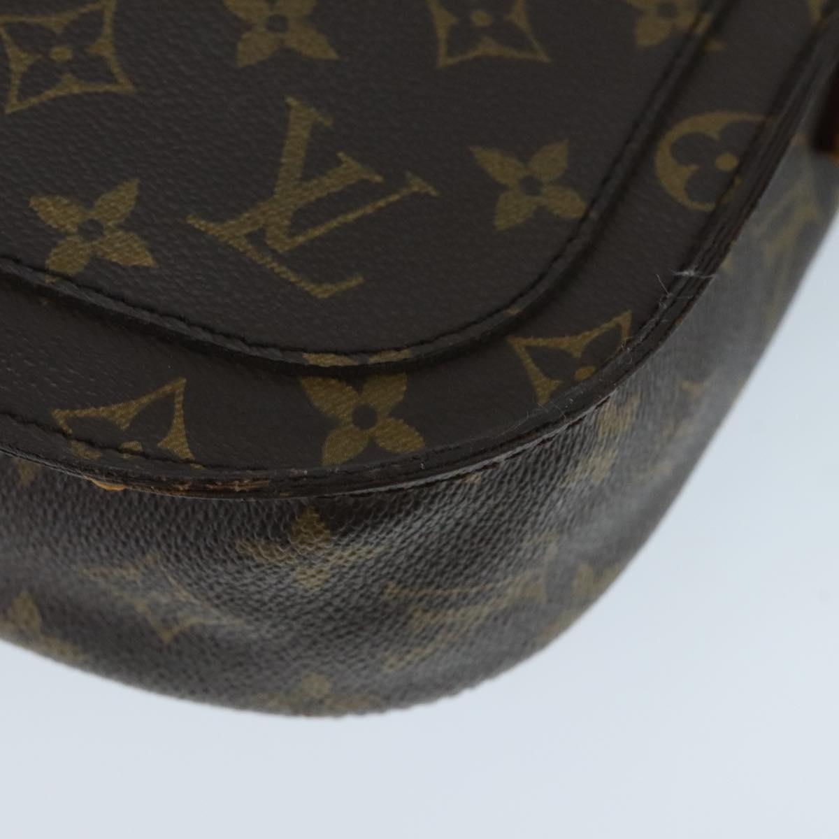 LOUIS VUITTON Monogram Saint Cloud GM Shoulder Bag M51242 LV Auth ep6348