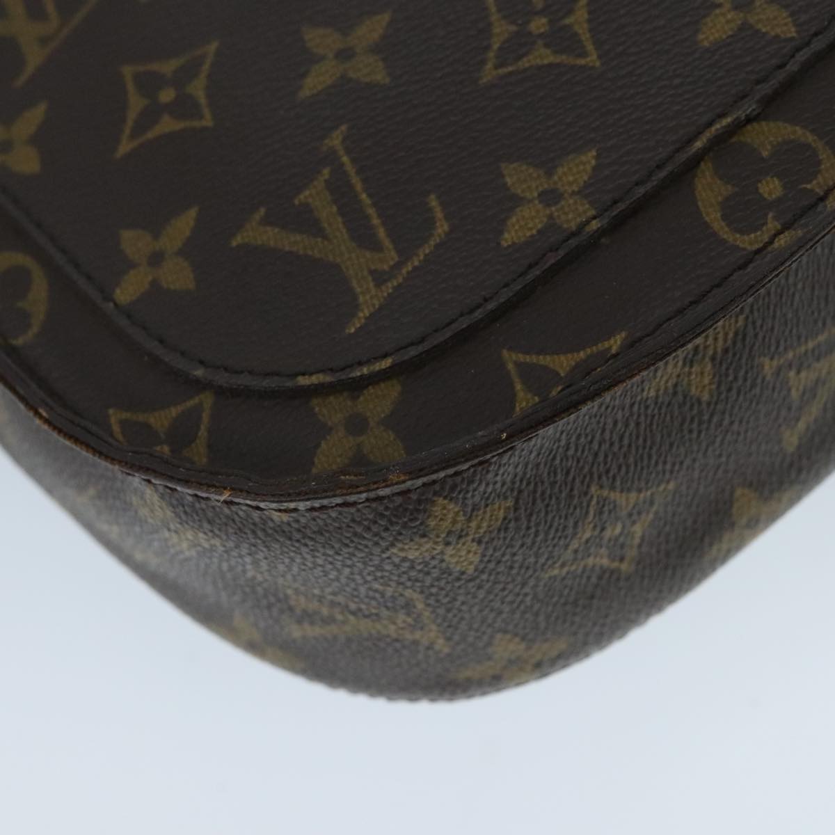 LOUIS VUITTON Monogram Saint Cloud GM Shoulder Bag M51242 LV Auth ep6348