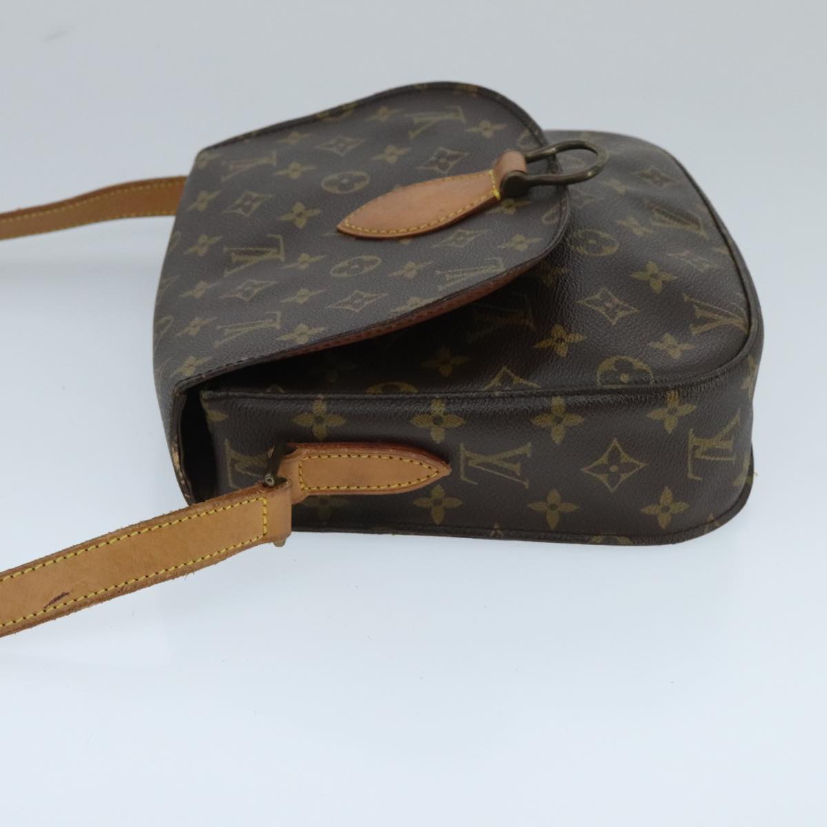 LOUIS VUITTON Monogram Saint Cloud GM Shoulder Bag M51242 LV Auth ep6348