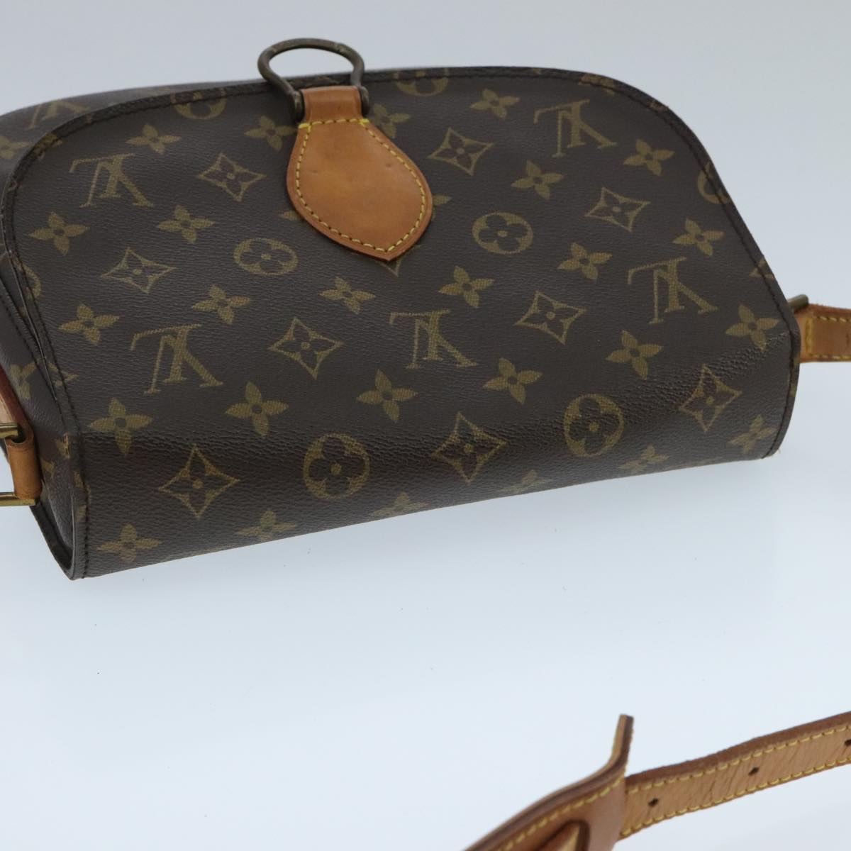 LOUIS VUITTON Monogram Saint Cloud GM Shoulder Bag M51242 LV Auth ep6348