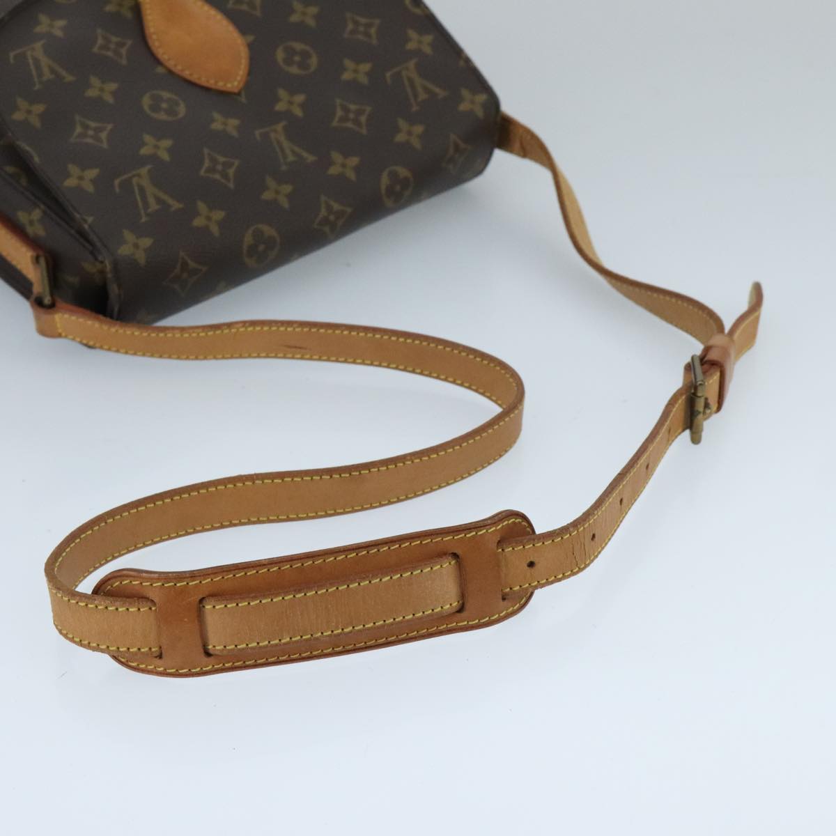 LOUIS VUITTON Monogram Saint Cloud GM Shoulder Bag M51242 LV Auth ep6348