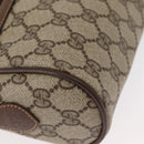 GUCCI GG Supreme Web Sherry Line Shoulder Bag PVC Beige Red Green Auth ep6358-11