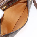 GUCCI GG Supreme Web Sherry Line Shoulder Bag PVC Beige Red Green Auth ep6358-22