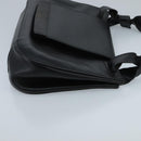 GUCCI Shoulder Bag Leather Black 105375 Auth ep6374-3