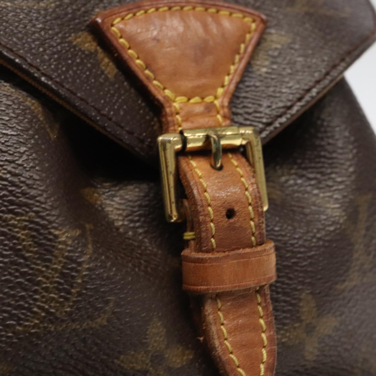 LOUIS VUITTON Monogram Montsouris PM Backpack M51137 LV Auth ep6392