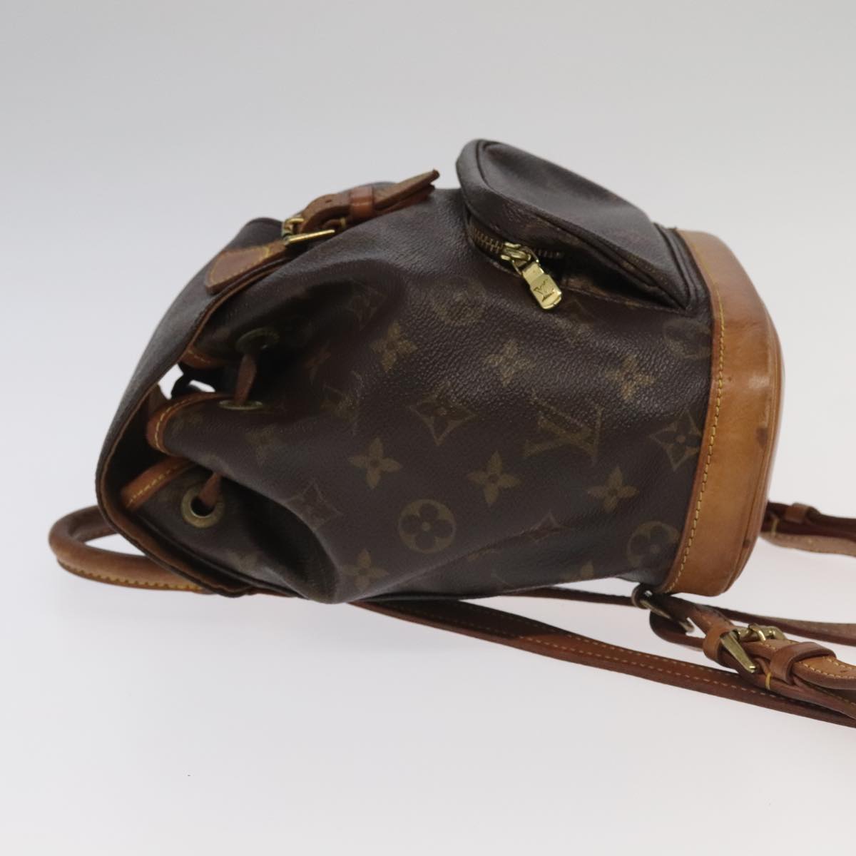 LOUIS VUITTON Monogram Montsouris PM Backpack M51137 LV Auth ep6392