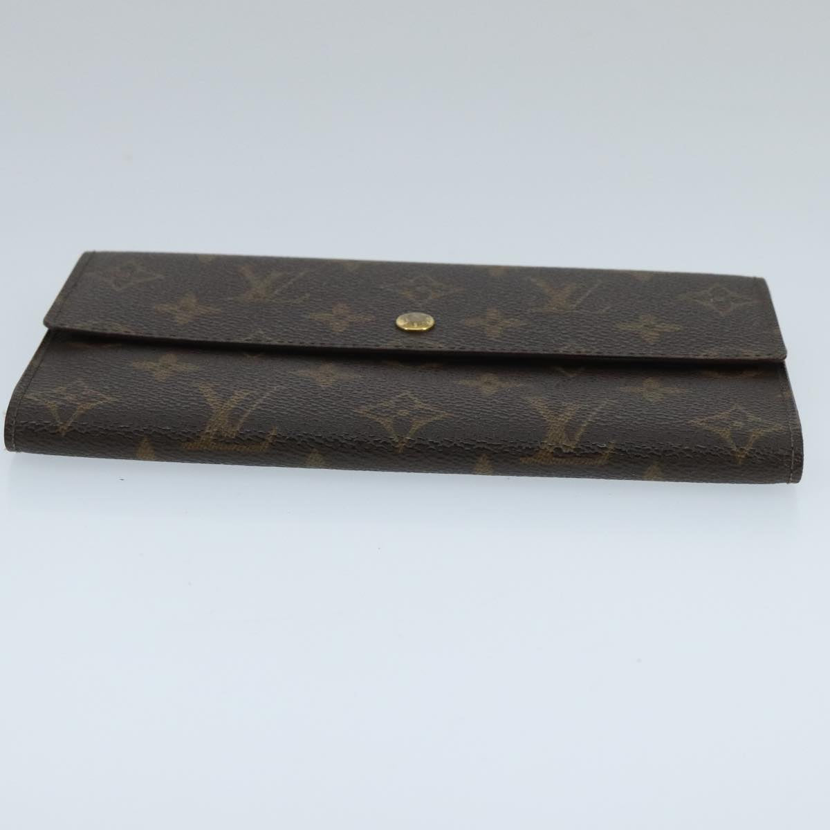 LOUIS VUITTON Monogram Portefeuille International Wallet M61217 LV Auth ep6420