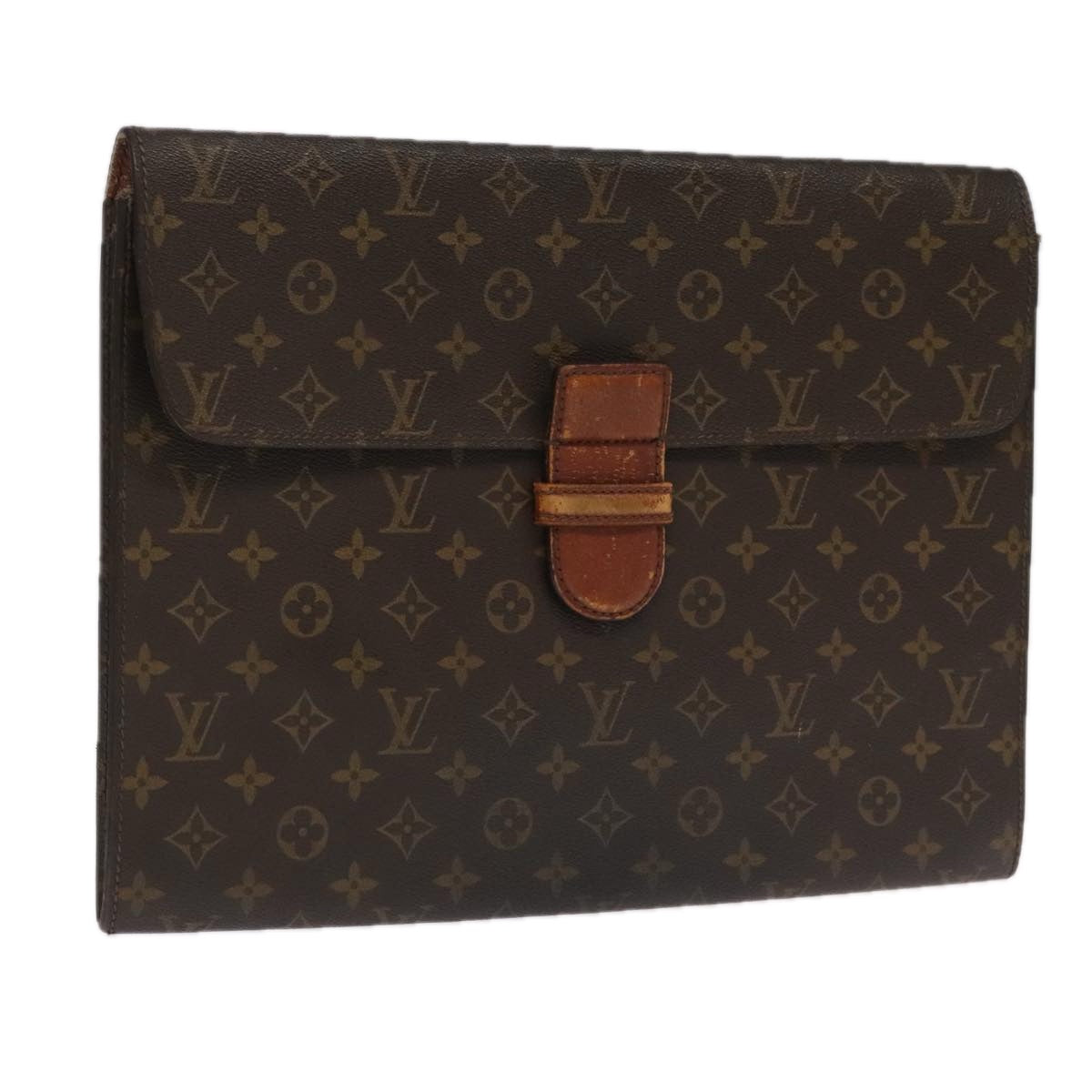 LOUIS VUITTON Monogram Posh ministor Briefcase M53445 LV Auth ep6430