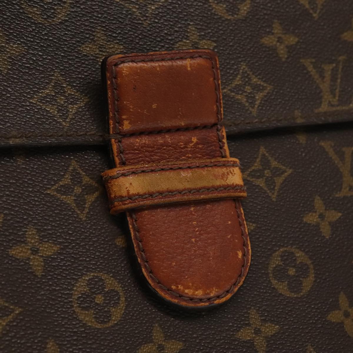 LOUIS VUITTON Monogram Posh ministor Briefcase M53445 LV Auth ep6430