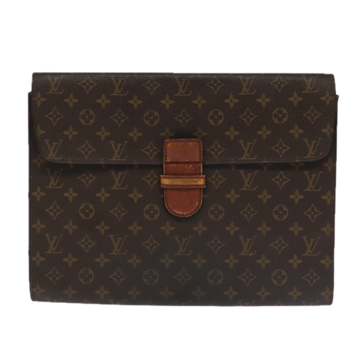 LOUIS VUITTON Monogram Posh ministor Briefcase M53445 LV Auth ep6430