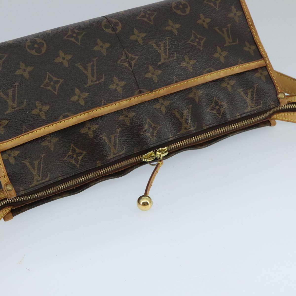 LOUIS VUITTON Monogram Popincourt Long Shoulder Bag M40008 LV Auth ep6457